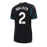 Dámy Fotbalový dres Manchester City Kyle Walker #2 2023-24 Třetí Krátký Rukáv